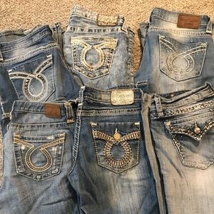 Buckle jeans